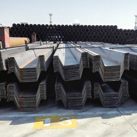 Light Weight Permanent Omega Steel Sheet Pile